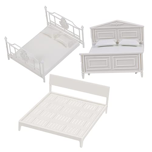 Toddmomy 1 Satz Modell Bett Mini-Schlafzimmermöbel Bettmodell Miniatur-Möbelbett Mini- -Kit kinderspielzeug selber Machen Haushaltskinderspielzeug DIY Mini-Möbel Abs Weiß Toddmomy 1 Satz Modell Bett Mini-Schlafzimmermöbel Bettmodell Miniatur-Möbelbett Mini- -Kit kinderspielzeug selber Machen Haushaltskinderspielzeug DIY Mini-Möbel Abs Weiß von Toddmomy