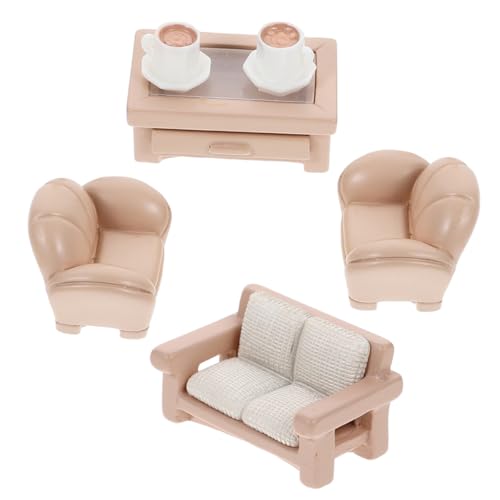 Toddmomy 1 Satz Möbelverzierungen Zubehör Für Puppenhäuser Minifiguren Mini- Puppenhaus-mini-Sofa Sofadecke Winzige Hausdekorationen Minisofa Zum Basteln Harz von Toddmomy