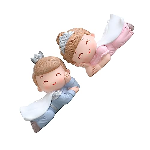 Toddmomy 1 Satz Prinzen- Und Prinzessinnenschmuck Ornament Kuchenfigur Aus Harz Charaktermodell Minifiguren Kuchen Schmückt Mini-figuren-topper 2 Stück Toddmomy 1 Satz Prinzen- Und Prinzessinnenschmuck Ornament Kuchenfigur Aus Harz Charaktermodell Minifiguren Kuchen Schmückt Mini-figuren-topper 2 Stück von Toddmomy