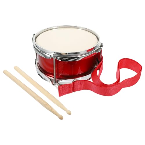 Toddmomy Kinder Snare Drum Satz Percussion Spielzeug für Kleinkinder Holz und Metall Lernspielzeug mit Drumsticks Musikspielzeug Koordination und Konzentration von Toddmomy
