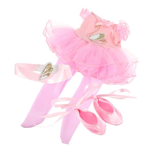 Toddmomy 1 Satz Puppenballettkostüm Ballerina-Puppe Babypuppenkleid 18 Puppenkleider Und Accessoires Zubehör Für Puppenstirnbänder Formelle Kleidung Für Wiedergeborene Puppen Polyester Rosa Toddmomy 1 Satz Puppenballettkostüm Ballerina-Puppe Babypuppenkleid 18 Puppenkleider Und Accessoires Zubehör Für Puppenstirnbänder Formelle Kleidung Für Wiedergeborene Puppen Polyester Rosa von Toddmomy