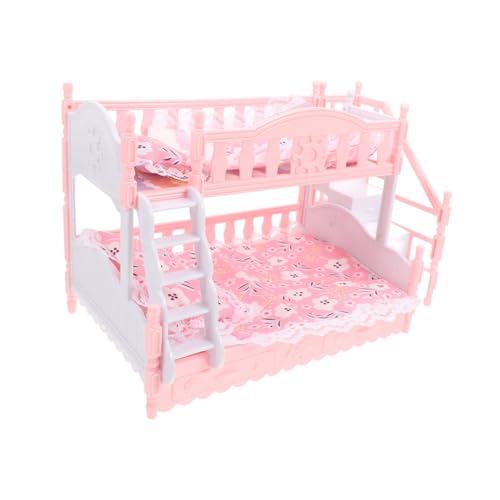 Toddmomy 1 Satz Puppenhaus Etagen Bett Möbel Miniatur-puppenstubenbett Etagenbett Für Puppen Puppenhauszubehör Etagenbetten Für Puppenhäuser Etagenbett- Puppenbett Rosa Stoff Toddmomy 1 Satz Puppenhaus Etagen Bett Möbel Miniatur-puppenstubenbett Etagenbett Für Puppen Puppenhauszubehör Etagenbetten Für Puppenhäuser Etagenbett- Puppenbett Rosa Stoff von Toddmomy