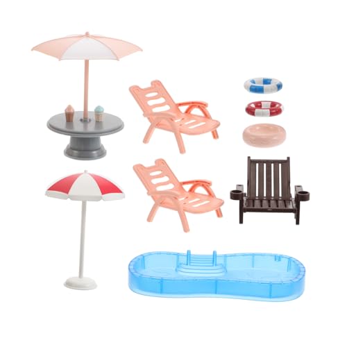 Toddmomy 1satz Miniatur Möbel-Set Für Puppenhaus Strandliegestuhl Schwimmring Und Für Kreative Junge Mädchen Tragbar Und Einfach Zu Verstauen Perfektes Zubehör Für Spiel Und Spaß Am Toddmomy 1satz Miniatur Möbel-Set Für Puppenhaus Strandliegestuhl Schwimmring Und Für Kreative Junge Mädchen Tragbar Und Einfach Zu Verstauen Perfektes Zubehör Für Spiel Und Spaß Am von Toddmomy