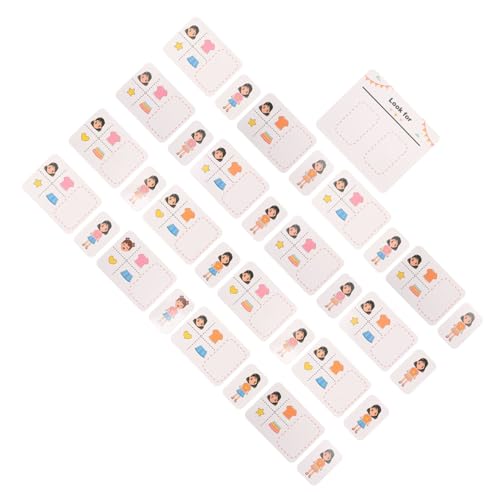 Toddmomy 1 Satz Puzzlekarten Für Den Kindergarten Frühkindliche Bildung Puzzlespiel Für Vorschulkinder Frühpädagogisches Kartenspiel Für Montessori-lernspielzeug Papier von Toddmomy
