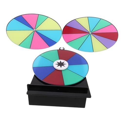 Toddmomy 1 Satz -Roulette Großes Gewinnrad Erstaunliches Roulette Karnevalsspiele Preisgekröntes Spinnrad Rad Kreatives, Sich Drehendes Preisrad Spielrad -Spiel Acryl von Toddmomy