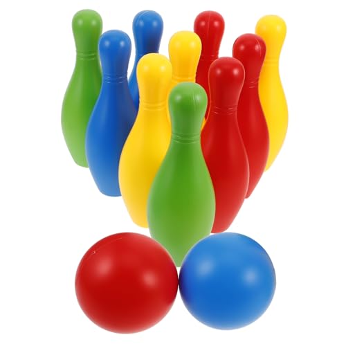 Toddmomy 1 Satz Satz Bowlingkugel Bowling Für Kleinkinder Karnevalsspiele Partyspiele Für Kleinkinder Bowling- Bowlingspiel Für Bowlingzubehör Mini-Bowling Sport von Toddmomy