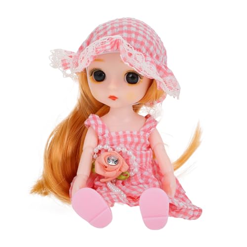 Toddmomy 1 Satz Simulationspuppe Mini-Prinzessin-Puppen Prinzessinnenpuppen Kleine Miniaturpuppen Für Kinderprinzessin Kawaii-Puppen Süße Puppe Minipuppen Für Mädchen PVC von Toddmomy