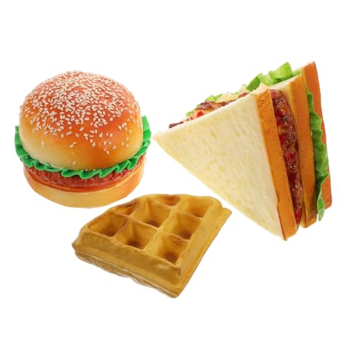Toddmomy 1 Satz Simuliertes Brot Spielzeugnahrung Essen Realistisches Sandwich Hamburger Lernen Künstliches Sandwich Gefälschtes Realistisches Essen Gefälschtes Essen Brotmodell PVC Toddmomy 1 Satz Simuliertes Brot Spielzeugnahrung Essen Realistisches Sandwich Hamburger Lernen Künstliches Sandwich Gefälschtes Realistisches Essen Gefälschtes Essen Brotmodell PVC von Toddmomy