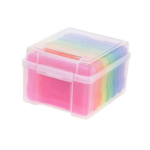 Toddmomy 1 Satz Speicherbox für Fotogrußkarte klein Scrapbooking Fall Grußkarten-Organizer Kartenhülle Grußkartenhalter Grußkartenaufbewahrung Plastik Colorful von Toddmomy