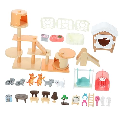 Toddmomy 1 Satz Spielhaus Simulationsspielzeug Bildungsspielzeug für Simulation Kinderspielzeug interaktive Spielsachen Hausrequisite Plastik von Toddmomy