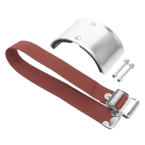 Toddmomy 1 Satz Stelzenbeingurte Unterlage Trockenbau-Stelzenfuß-Ersatzstütze High Heels Austausch der Trockenbau-Stelzenmanschette Fußstütze mit Stelzenabsatz Rostfreier Stahl Silver von Toddmomy