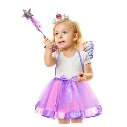 Toddmomy 1satz Kinderkostüm Mit Schmetterlingsflügeln Und Tutu Farbenfrohes Outfit Für Mädchen Zum Verkleiden Rollenspielen Für Partys Weiche Atmungsaktive Materialien Für Komfort Toddmomy 1satz Kinderkostüm Mit Schmetterlingsflügeln Und Tutu Farbenfrohes Outfit Für Mädchen Zum Verkleiden Rollenspielen Für Partys Weiche Atmungsaktive Materialien Für Komfort von Toddmomy