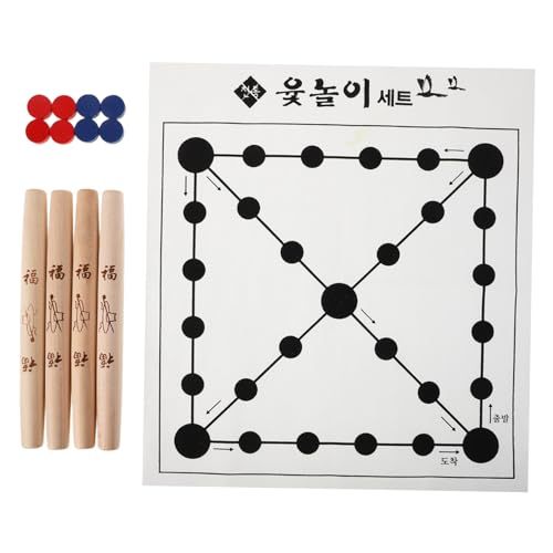 Toddmomy 1 Satz Traditionelles Koreanisches Brettspiel für Familientreffen und Neujahrsfeiern Geeignet für Senioren Unterhaltsames Outdoor Spiel für Garten Dekoratives Tischspiel Toddmomy 1 Satz Traditionelles Koreanisches Brettspiel für Familientreffen und Neujahrsfeiern Geeignet für Senioren Unterhaltsames Outdoor Spiel für Garten Dekoratives Tischspiel von Toddmomy