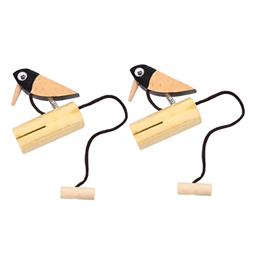 Toddmomy 1 Satz Türmarkierungsanhänger Spechtspielzeug Für Türklingelspielzeug Für Doorklingel Musikspielzeug Percussion - Hölzern 2 Stück Toddmomy 1 Satz Türmarkierungsanhänger Spechtspielzeug Für Türklingelspielzeug Für Doorklingel Musikspielzeug Percussion - Hölzern 2 Stück von Toddmomy
