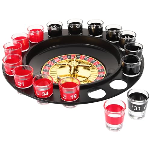 Toddmomy 1 Satz Weindrehteller Erwachsene Drehscheibe Spiel Trinken Lustig Party Plattenspieler Schuss Roulette Trinken Roulette-trinkspiel Roulette-schläge Trinkspiel Roulette Glas Toddmomy 1 Satz Weindrehteller Erwachsene Drehscheibe Spiel Trinken Lustig Party Plattenspieler Schuss Roulette Trinken Roulette-trinkspiel Roulette-schläge Trinkspiel Roulette Glas von Toddmomy