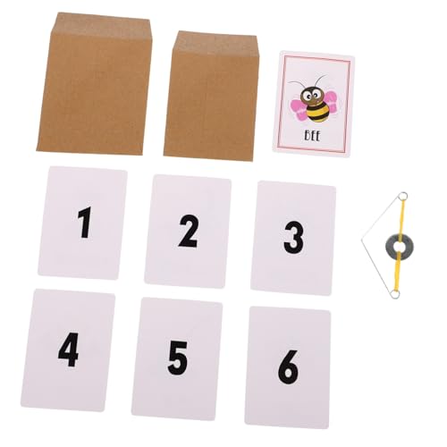 Toddmomy 1 Satz Zauberspielzeug Streich-partyspielzeug Kinderstreich-Gadget Aprilscherz-Set Strumpffüller Witziges Neuheit Lustiges Gefahrenspielkarten Reisespiel Metall von Toddmomy