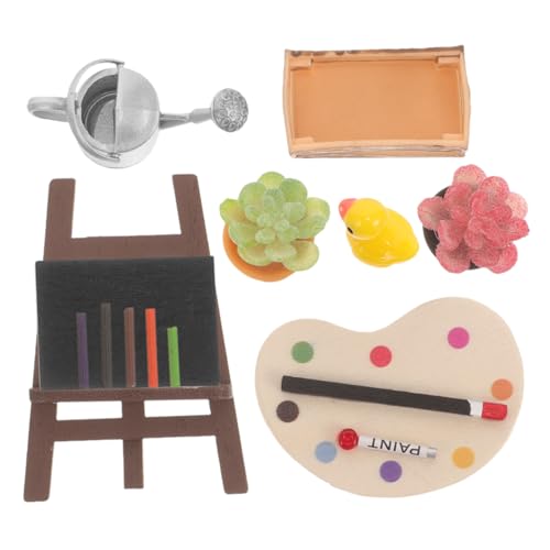 Toddmomy 1 Satz Zeichnungswerkzeugmodell Puppenhaus Spielzeuge Dekoration Mini-wassertopf Miniaturspielzeug Mini-skizzenset Realistische Miniaturmalereiszene Plastik Toddmomy 1 Satz Zeichnungswerkzeugmodell Puppenhaus Spielzeuge Dekoration Mini-wassertopf Miniaturspielzeug Mini-skizzenset Realistische Miniaturmalereiszene Plastik von Toddmomy