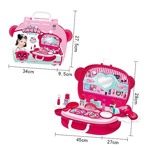 Toddmomy 1 Schachtel Schminkkoffer Set Rosa Simulation Kosmetik für Mädchen Sicheres Material Rollenspiel Zubehör Fördert Aufbewahrungsfähigkeiten und Eltern Junge Mädchen Interaktion Toddmomy 1 Schachtel Schminkkoffer Set Rosa Simulation Kosmetik für Mädchen Sicheres Material Rollenspiel Zubehör Fördert Aufbewahrungsfähigkeiten und Eltern Junge Mädchen Interaktion von Toddmomy