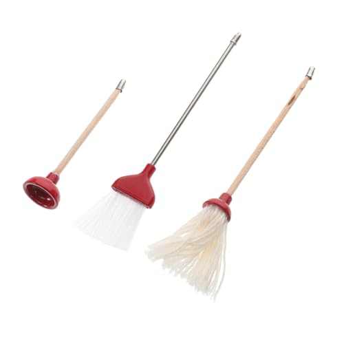 Toddmomy 1satz Miniatur Reinigungsset Mit Mop Besen Und Plunger Badezimmeraccessoires Für Puppenstuben Teiliges Set Für Kreative Spielwelten Toddmomy 1satz Miniatur Reinigungsset Mit Mop Besen Und Plunger Badezimmeraccessoires Für Puppenstuben Teiliges Set Für Kreative Spielwelten von Toddmomy