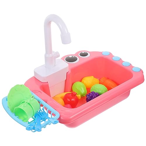 Toddmomy 1 Set Geschirrspülbecken Mit Fließendem Wasser Spielspüle Geschirrspülspielzeug Küchenspüle Spülbecken Geschirrspülbecken Geschirrspülen Rosa Kunststoff Toddmomy 1 Set Geschirrspülbecken Mit Fließendem Wasser Spielspüle Geschirrspülspielzeug Küchenspüle Spülbecken Geschirrspülbecken Geschirrspülen Rosa Kunststoff von Toddmomy