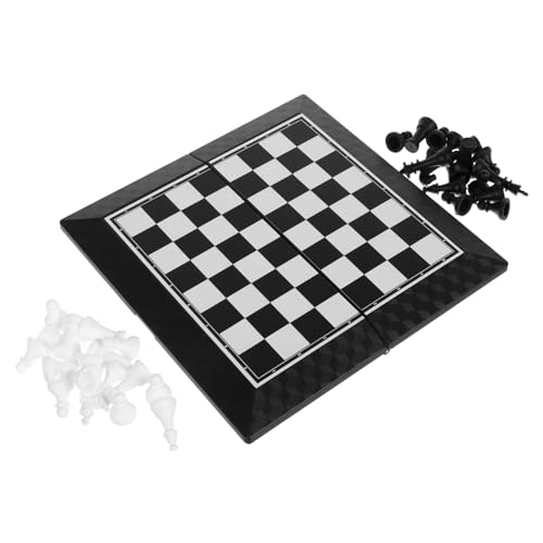 Toddmomy 1 Set Gummischach Klappschachbrett Desktop Schach Damebrett Spieltischschach Für Mini Schachbrett Reisespiele Für Erwachsene Chinesisches Dame Schachbrett Für Pp Toddmomy 1 Set Gummischach Klappschachbrett Desktop Schach Damebrett Spieltischschach Für Mini Schachbrett Reisespiele Für Erwachsene Chinesisches Dame Schachbrett Für Pp von Toddmomy