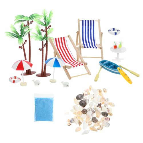 Toddmomy 1 Set Harzornament Sonnenschirmornamente Zum Basteln Regenschirm Mini Strand Nautische Bausätze Puppenhaus Harzhandwerk Mikro Landschaftsornament Aus Holz von Toddmomy