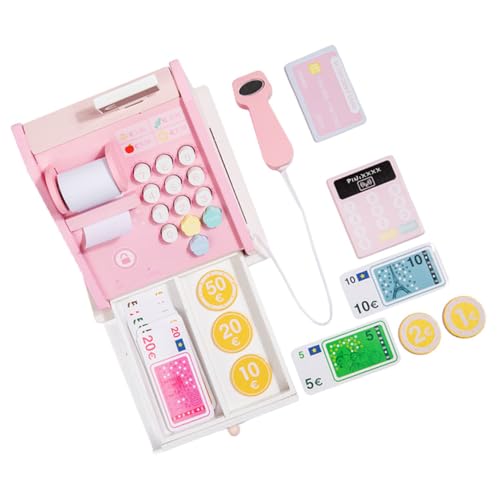 Toddmomy 1 Set Kasse Küchenkasse Kasse Für Kasse Spielzeugkasse Simulierte Kasse Vorhanden Rosa Holz Toddmomy 1 Set Kasse Küchenkasse Kasse Für Kasse Spielzeugkasse Simulierte Kasse Vorhanden Rosa Holz von Toddmomy