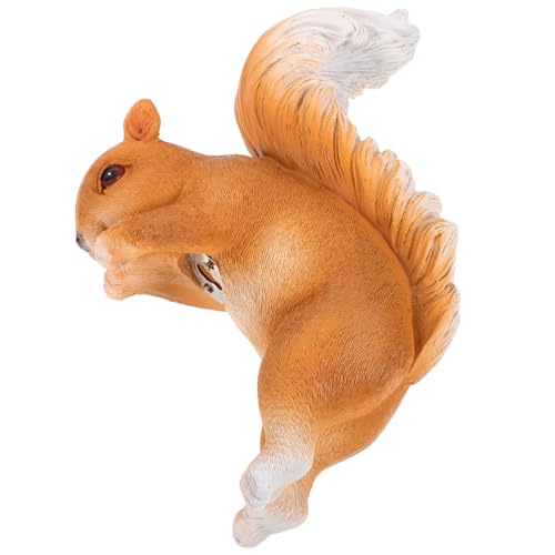 Toddmomy 1 Set Kleine Eichhörnchen Skulptur Dekoration Tier Lebensechte Simulation Eichhörnchen Modell Simulation Realistische Eichhörnchen Figuren Eichhörnchen Kognitionsmodell von Toddmomy
