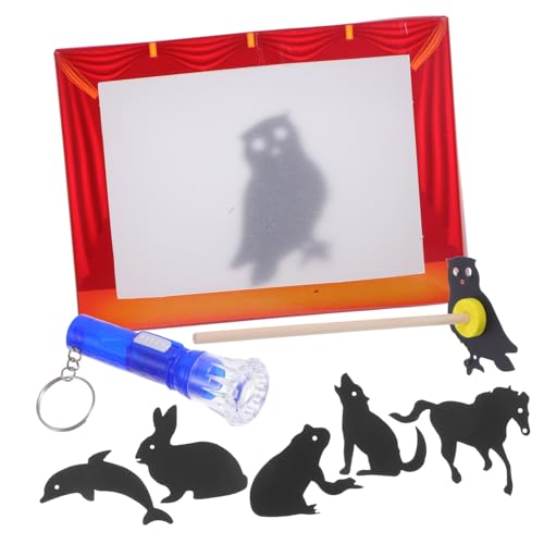 Toddmomy 1 Set Kreative Schattenpuppen Craft Kit Kids DIY Puppets Theatre Puzzle Spiel Interaktive Storytelling Puppen Spielzeug Für Das Einfallsreiche Spiel Von Kindern von Toddmomy