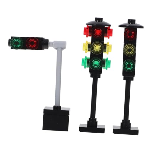 Toddmomy 1 Set Pädagogisches Ampel-Spielzeug Für Spielset, Gefälschte Straßenlampe, Ampel-Spielzeug Für Kinder, Kinder-ampel-spielset, Ampel-Spielzeug von Toddmomy