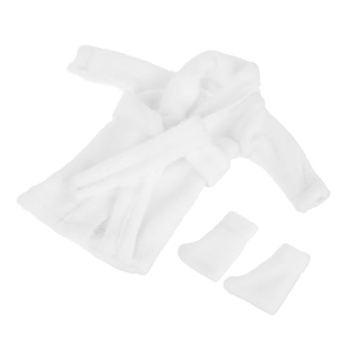 Toddmomy 1 Set Puppen Bademantel Zubehör Puppen Outfit Zubehör Puppen Mini Bademantel Mini Puppen Bademantel Zubehör Ankleide Bademantel Für Puppen Miniatur Bademantel Puppentuch von Toddmomy