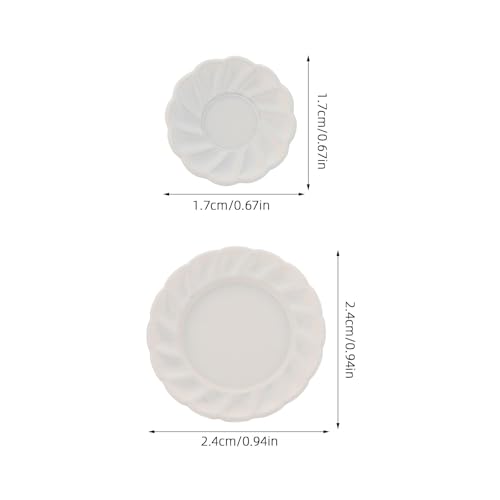 Toddmomy 1 Set Puppenhaus-Miniatur-Geschirrset: Küchenteller, Messer, Gabel und Löffel im Maßstab 1:12 – Puppenhaus-Küchen-Spielset-Zubehör Toddmomy 1 Set Puppenhaus-Miniatur-Geschirrset: Küchenteller, Messer, Gabel und Löffel im Maßstab 1:12 – Puppenhaus-Küchen-Spielset-Zubehör von Toddmomy