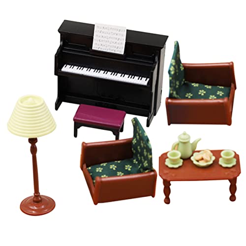 Toddmomy 1 Set Sofa Klavier Teeservice Miniatur Verschleißfestes Miniaturmodell Minihauszubehör Miniaturmodell Zarte Miniatur Minihausversorgung Kunststoff Toddmomy 1 Set Sofa Klavier Teeservice Miniatur Verschleißfestes Miniaturmodell Minihauszubehör Miniaturmodell Zarte Miniatur Minihausversorgung Kunststoff von Toddmomy