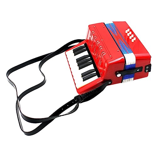 Toddmomy 1 Stück Akkordeon Entzückendes Akkordeon Einführende Musikinstrumente Pädagogisches Musikinstrumente Für Anfänger Akkordeon Plastik Rot Toddmomy 1 Stück Akkordeon Entzückendes Akkordeon Einführende Musikinstrumente Pädagogisches Musikinstrumente Für Anfänger Akkordeon Plastik Rot von Toddmomy