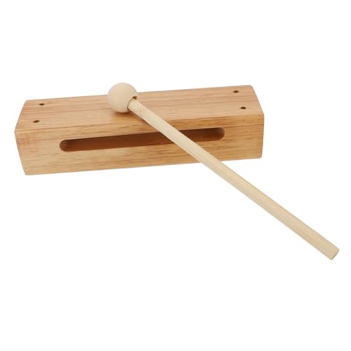 Toddmomy 1 Stück Holz Musik Rhythmusblock für Pädagogisches Percussion Instrument aus Hochwertigem Holz Fördert Kreativität und Konzentration für Frühe Musikalische Bildung Toddmomy 1 Stück Holz Musik Rhythmusblock für Pädagogisches Percussion Instrument aus Hochwertigem Holz Fördert Kreativität und Konzentration für Frühe Musikalische Bildung von Toddmomy