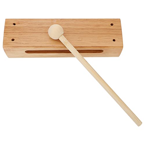 Toddmomy 1 Stück Holz Percussion Instrument Rhythmus Block für Musikunterricht für Holzfarbe Langlebig und Benutzerfreundlich für Geburtstagsfeiern und Kindertage Toddmomy 1 Stück Holz Percussion Instrument Rhythmus Block für Musikunterricht für Holzfarbe Langlebig und Benutzerfreundlich für Geburtstagsfeiern und Kindertage von Toddmomy