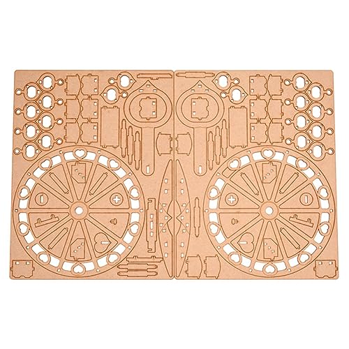 Toddmomy 1 Stück Holzmodell Riesenrad DIY Bausatz für Pädagogisches Mechanisches Herzform Holzfarbe Bastelset Kreativität und Denkfähigkeit Toddmomy 1 Stück Holzmodell Riesenrad DIY Bausatz für Pädagogisches Mechanisches Herzform Holzfarbe Bastelset Kreativität und Denkfähigkeit von Toddmomy