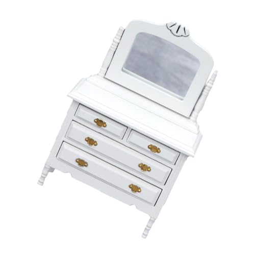 Toddmomy 1 Stück Kleines Hausdekor Miniaturen Puppe Kommode minikühlschrank Mini-Dekoration Mini Schminktisch Kleiner Schminktisch Miniatur Schminktisch hölzern Weiß Toddmomy 1 Stück Kleines Hausdekor Miniaturen Puppe Kommode minikühlschrank Mini-Dekoration Mini Schminktisch Kleiner Schminktisch Miniatur Schminktisch hölzern Weiß von Toddmomy