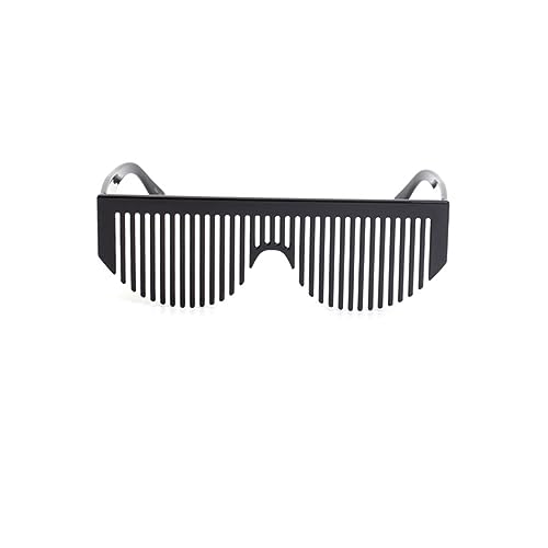 Toddmomy 1 Stück Kreative Partybrille mit Kamm Design Lustige Eyewear für Feiern für Halloween Geburtstagsfeiern und Festivals Schwarz Toddmomy 1 Stück Kreative Partybrille mit Kamm Design Lustige Eyewear für Feiern für Halloween Geburtstagsfeiern und Festivals Schwarz von Toddmomy