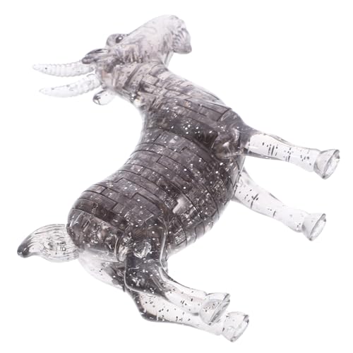 Toddmomy 1 Stück Kristall Puzzle Ziege Kreatives und Selbstmontierbares Tierornament für Stilvolle Dekoration für Geburtstage und Anlässe Toddmomy 1 Stück Kristall Puzzle Ziege Kreatives und Selbstmontierbares Tierornament für Stilvolle Dekoration für Geburtstage und Anlässe von Toddmomy