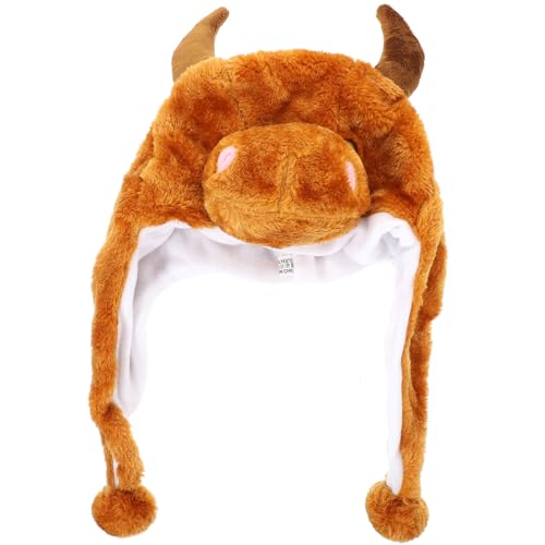 Toddmomy 1 Stück Kuhmütze für Erwachsene Plüsch Kostüm Hut für Karneval Partys Niedliches Design Langlebiges Baumwollmaterial Perfektes Accessoire für Einzigartige Cosplay Outfits Toddmomy 1 Stück Kuhmütze für Erwachsene Plüsch Kostüm Hut für Karneval Partys Niedliches Design Langlebiges Baumwollmaterial Perfektes Accessoire für Einzigartige Cosplay Outfits von Toddmomy