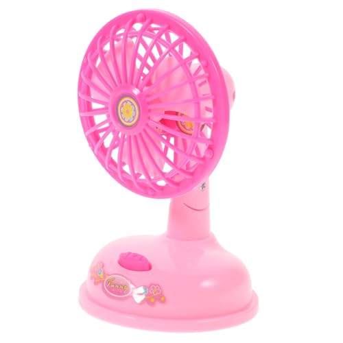 Toddmomy 1 Stück Mini- Für Kleine Haushaltsgeräte Fan Mini Fanspielzeug Minature Simulationsspielzeug Vintage Mini Kleine Gerätespielzeug Simulation Elektrische Geräte Plastik Rosa von Toddmomy