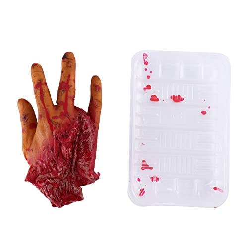 Toddmomy 1 Stück Orgel Lunchbox Halloween -Dekorationen Szene Stütze Künstliche Menschliche Organe Halloween Dekoration Menschlicher Organe Halloween-dekorationszubehör Pu-weichgummi von Toddmomy
