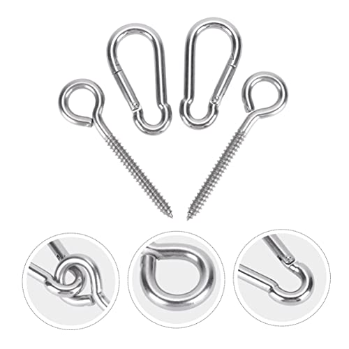 Toddmomy 1 Zubehör Für Hängesessel Veranda Haken Hängend Drinnen Schaukel-hängeset Hängesessel Frühling Hardware Für Hängesessel Hochleistungs-schwenkfedern Silver Rostfreier Stahl Toddmomy 1 Zubehör Für Hängesessel Veranda Haken Hängend Drinnen Schaukel-hängeset Hängesessel Frühling Hardware Für Hängesessel Hochleistungs-schwenkfedern Silver Rostfreier Stahl von Toddmomy