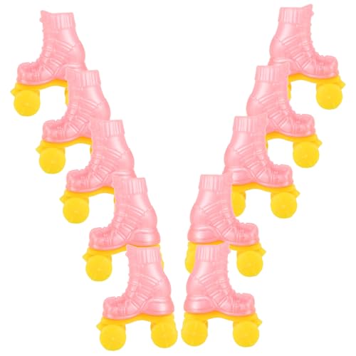 Toddmomy 10 Paare Rollschuhe für Puppen Strapazierfähige Materialien Süße DIY Dekoration für Puppenhaus Realistische Rollschuhe Zubehör Vielseitig und Modisch für Puppen Toddmomy 10 Paare Rollschuhe für Puppen Strapazierfähige Materialien Süße DIY Dekoration für Puppenhaus Realistische Rollschuhe Zubehör Vielseitig und Modisch für Puppen von Toddmomy