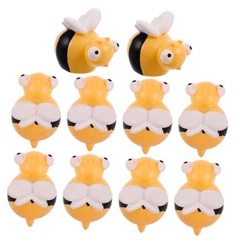 Toddmomy 10 Stück Bienen Ornamente Tierfiguren Winzige Bienen Mini Bienen Kleine Bienen Zum Basteln Bienenfiguren Hummeln Zum Basteln Künstliche Bienen Bienenfigur Winzige von Toddmomy