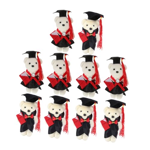 Toddmomy 10 Stück DIY Mini Graduation Bear Teiliges Deko für Abschlussfeiern Kreative DIY Blumenmaterialien Süße Geschenkideen für Bestandene Prüfungen und Hochzeiten für Party Dekorationen Toddmomy 10 Stück DIY Mini Graduation Bear Teiliges Deko für Abschlussfeiern Kreative DIY Blumenmaterialien Süße Geschenkideen für Bestandene Prüfungen und Hochzeiten für Party Dekorationen von Toddmomy