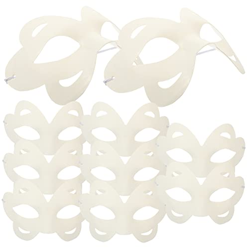 Toddmomy 10 Stück DIY Papiermasken zum Bemalen Leere Masken für Karneval Halloween und Cosplay für Kreative Bastelprojekte und Unvergessliche Partymomente Toddmomy 10 Stück DIY Papiermasken zum Bemalen Leere Masken für Karneval Halloween und Cosplay für Kreative Bastelprojekte und Unvergessliche Partymomente von Toddmomy