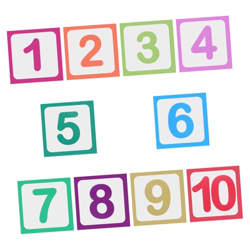Toddmomy 10 Stück Digital Game Floor -Aufkleber Cartoon-bodenaufkleber Bodenaufkleber Für Hopscotch-Spiele Gaming-tapete Aufkleber Für Spiele Klassenzimmeraufkleber Bunte Aufkleber PVC Toddmomy 10 Stück Digital Game Floor -Aufkleber Cartoon-bodenaufkleber Bodenaufkleber Für Hopscotch-Spiele Gaming-tapete Aufkleber Für Spiele Klassenzimmeraufkleber Bunte Aufkleber PVC von Toddmomy