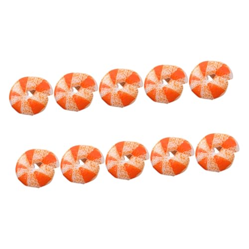 Toddmomy 10 Stück Garnelen Modell Miniatur Puppen Lebensmittel Modell So Tun Als Ob Mini Meeresfrüchte Miniatur Lebensmittel Mini So Tun Als Ob Essen Puppenhaus von Toddmomy